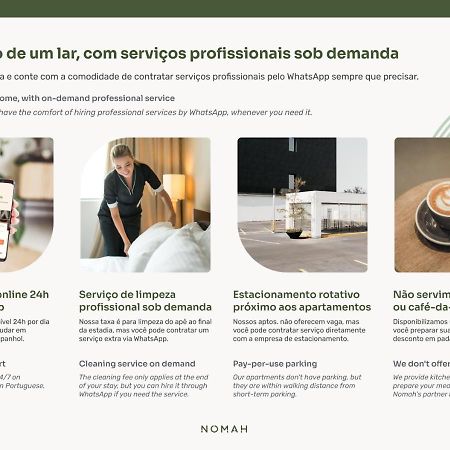 Nomah - Aptos por Temporada na Vila Nova Conceição São Paulo Exterior foto